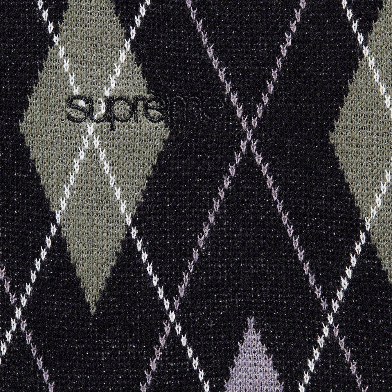 Argyle Zip Polo view 2